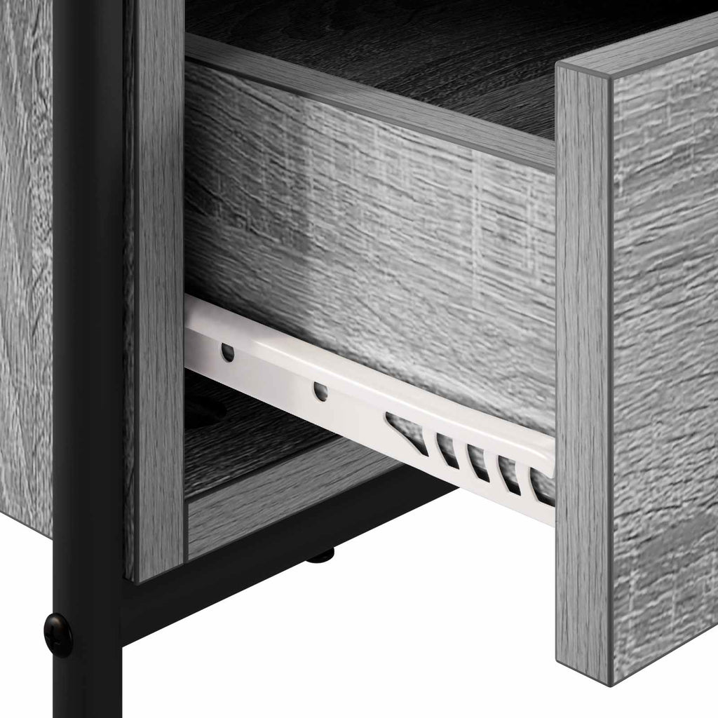 vidaXL Szafka pod telewizor 67,5 x 33 x 50 cm Szary Sonoma