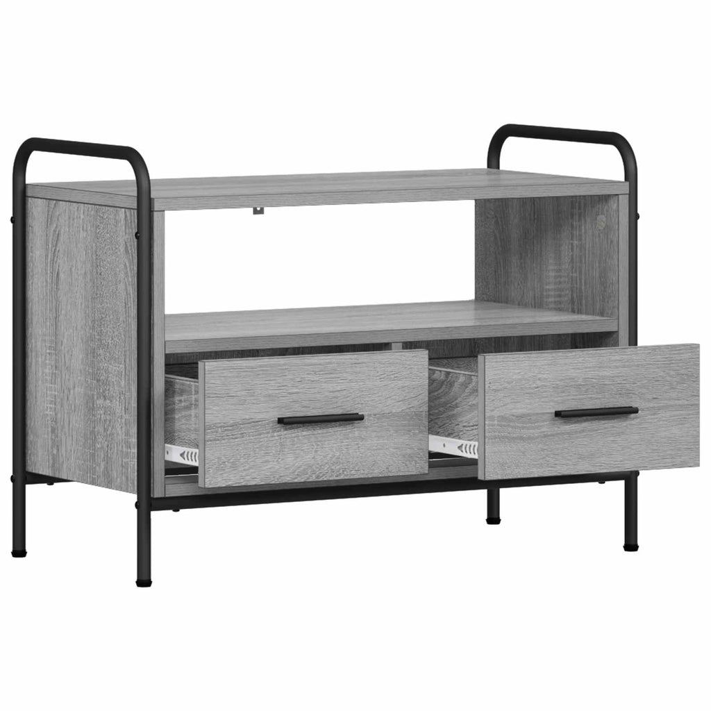 vidaXL Szafka pod telewizor 67,5 x 33 x 50 cm Szary Sonoma