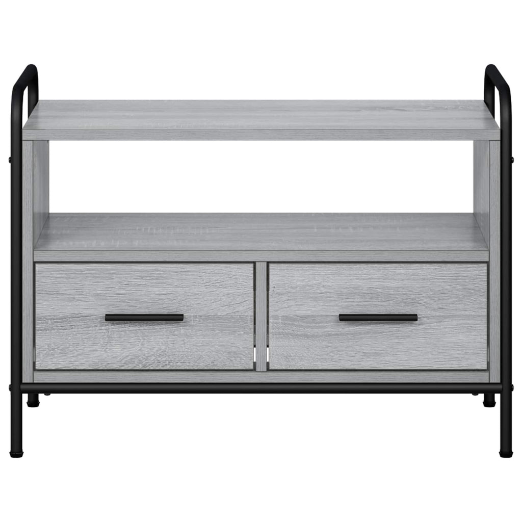 vidaXL Szafka pod telewizor 67,5 x 33 x 50 cm Szary Sonoma