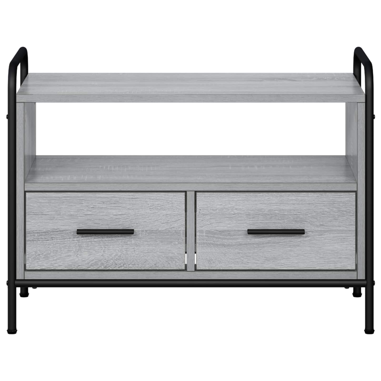 vidaXL Szafka pod telewizor 67,5 x 33 x 50 cm Szary Sonoma