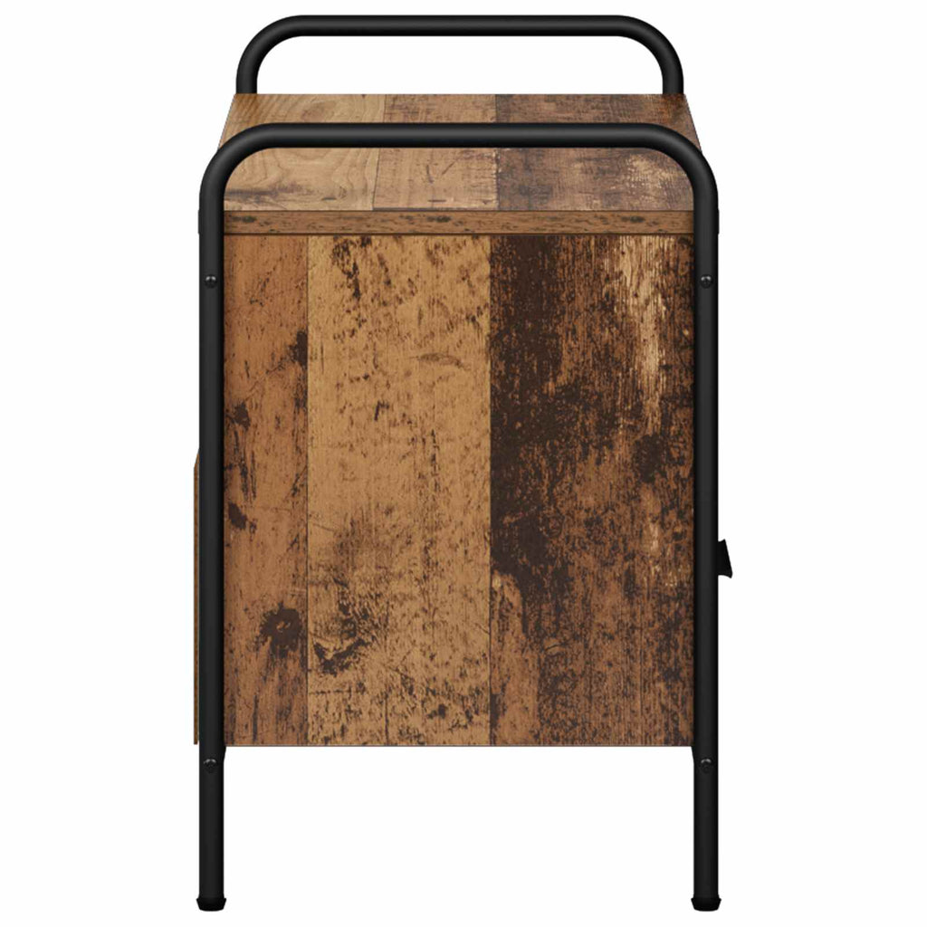 vidaXL Szafka pod telewizor 67,5 x 33 x 50 cm Stare drewno