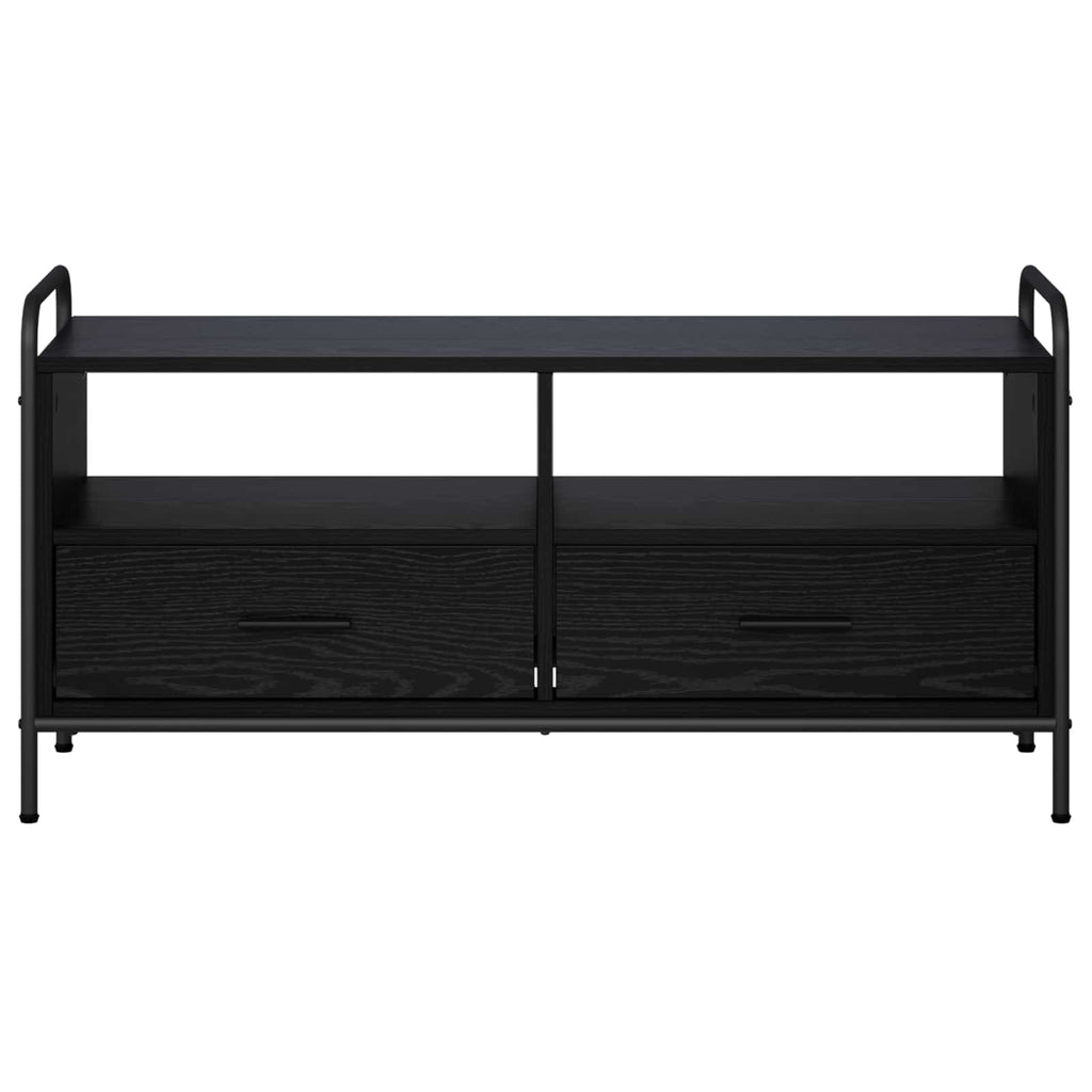 vidaXL Szafka pod telewizor 67,5 x 33 x 50 cm Czarny dąb