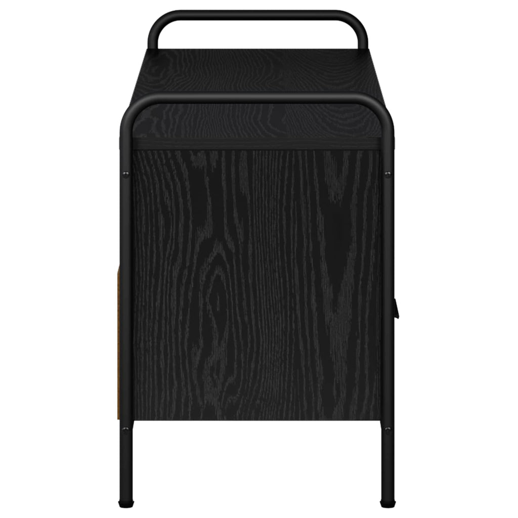 vidaXL Szafka pod telewizor 67,5 x 33 x 50 cm Czarny dąb