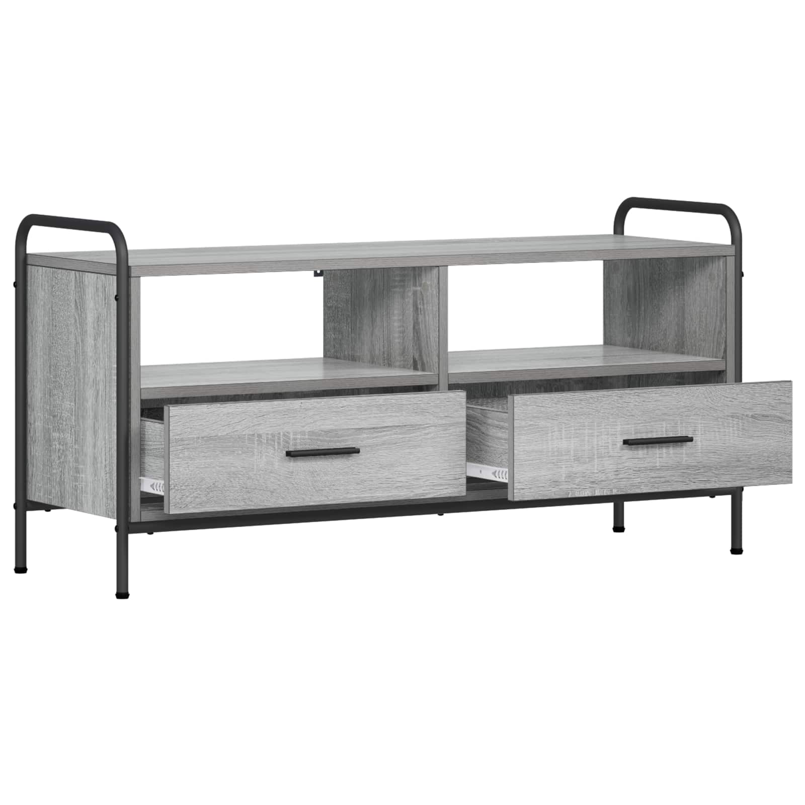 vidaXL Szafka pod telewizor 67,5 x 33 x 50 cm Szary Sonoma