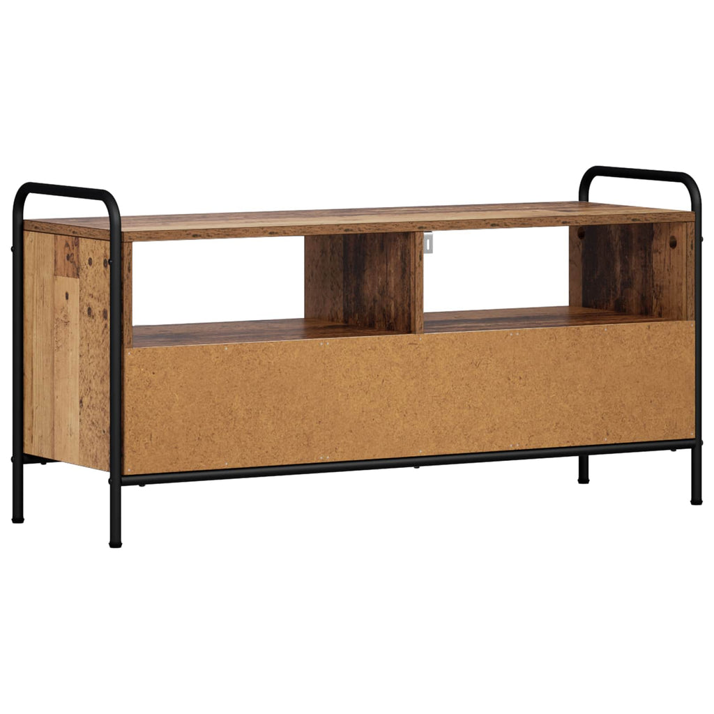 vidaXL Szafka pod telewizor 67,5 x 33 x 50 cm Stare drewno