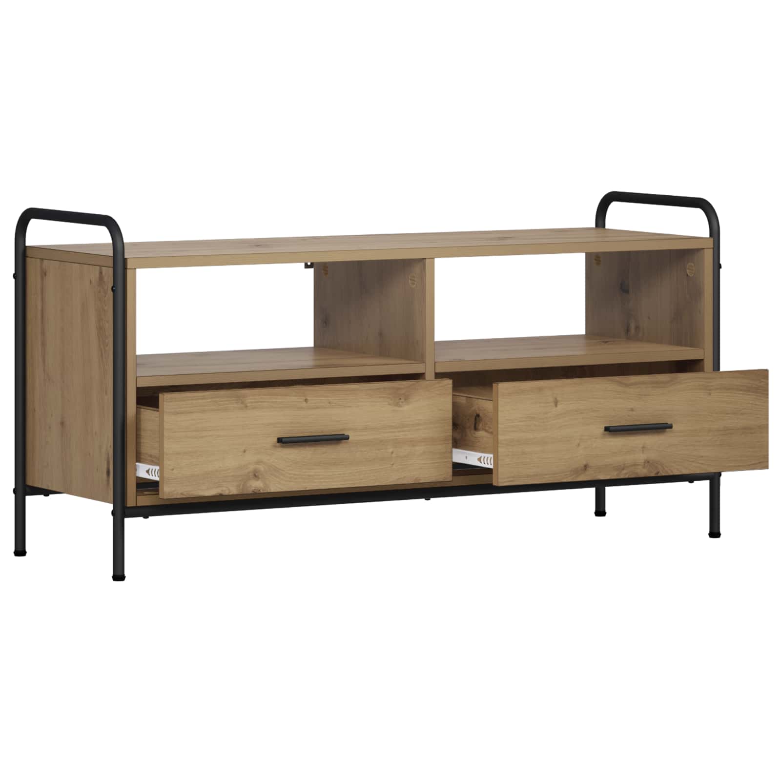 vidaXL Szafka pod telewizor 67,5 x 33 x 50 cm Dąb artisan