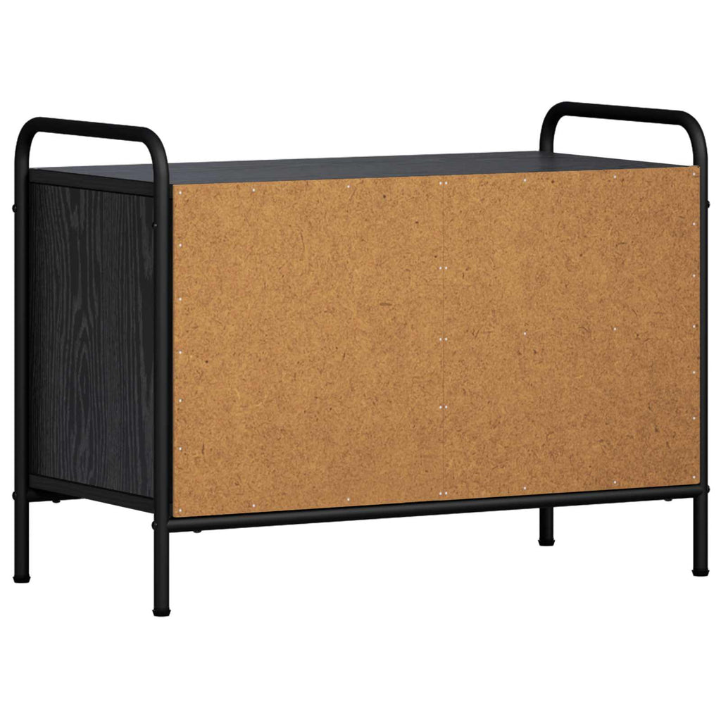 vidaXL Szafka pod telewizor 67,5 x 33 x 50 cm Czarny dąb