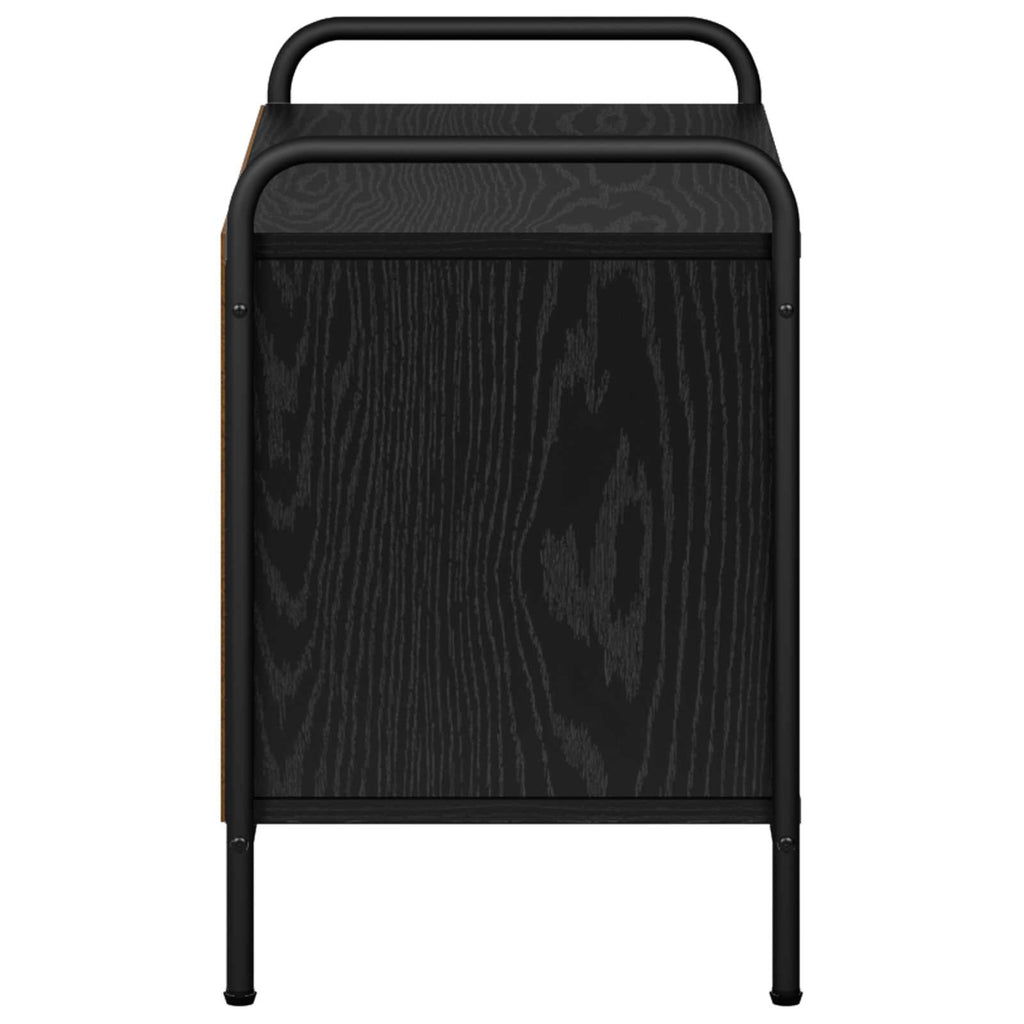 vidaXL Szafka pod telewizor 67,5 x 33 x 50 cm Czarny dąb