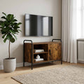 vidaXL Szafka pod telewizor 133 x 33 x 50 cm Dąb wędzony