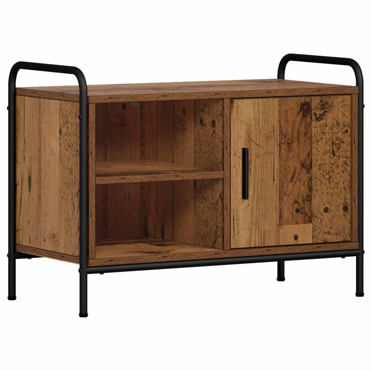 vidaXL Szafka pod telewizor 133 x 33 x 50 cm Stare drewno