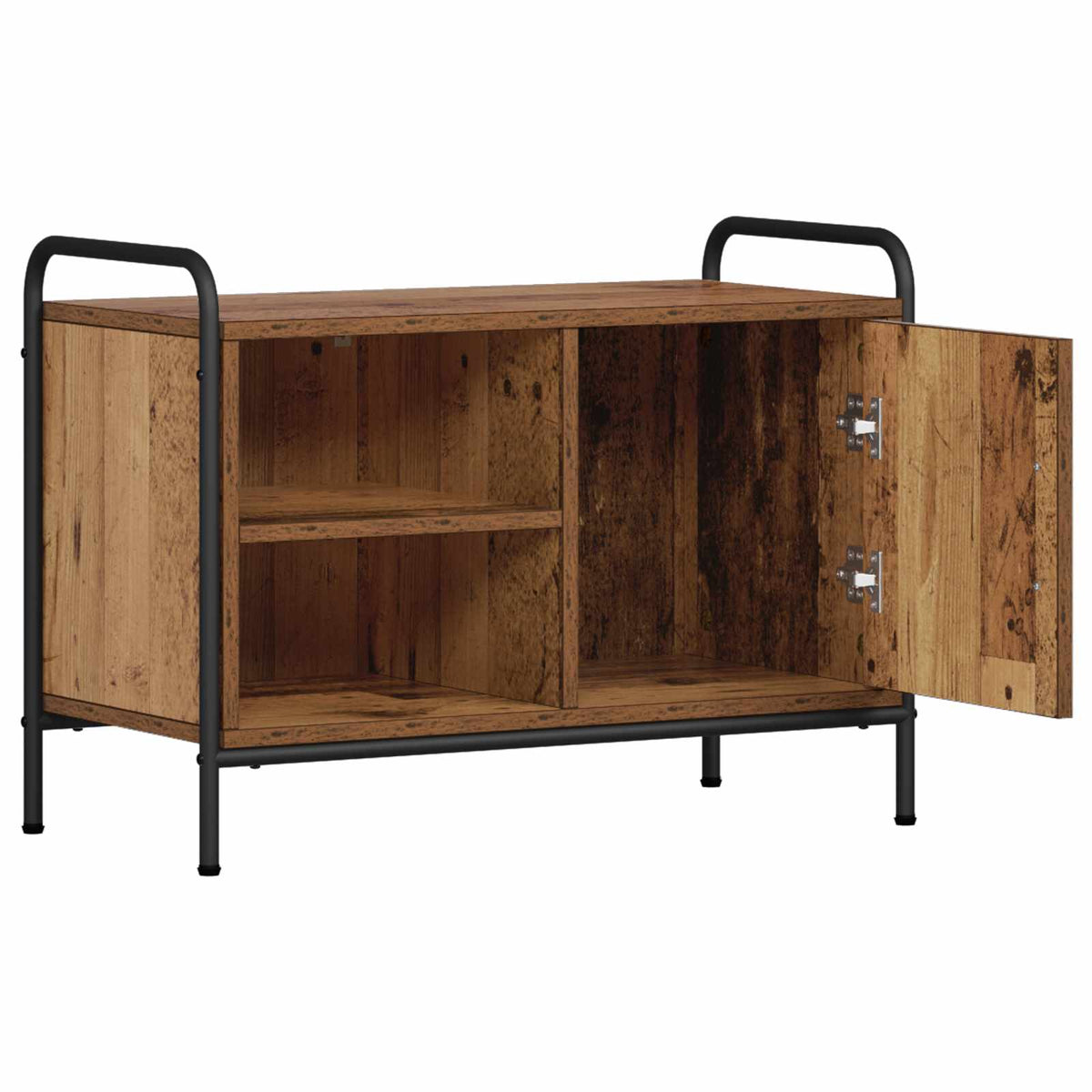 vidaXL Szafka pod telewizor 133 x 33 x 50 cm Stare drewno