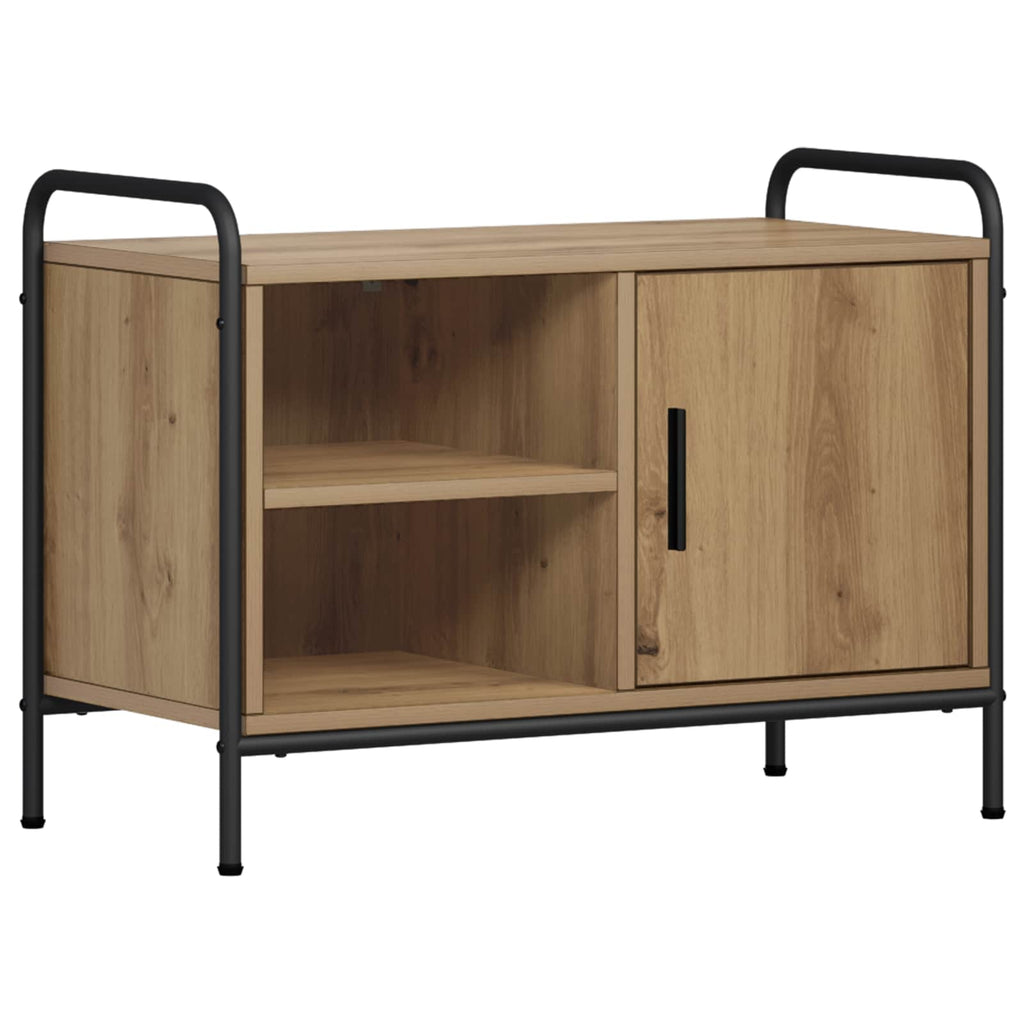 vidaXL Szafka pod telewizor 67,5 x 33 x 50 cm Dąb artisan
