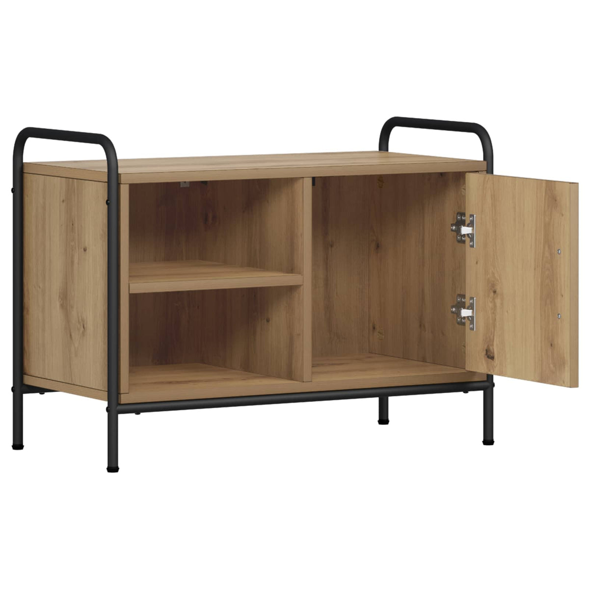 vidaXL Szafka pod telewizor 67,5 x 33 x 50 cm Dąb artisan