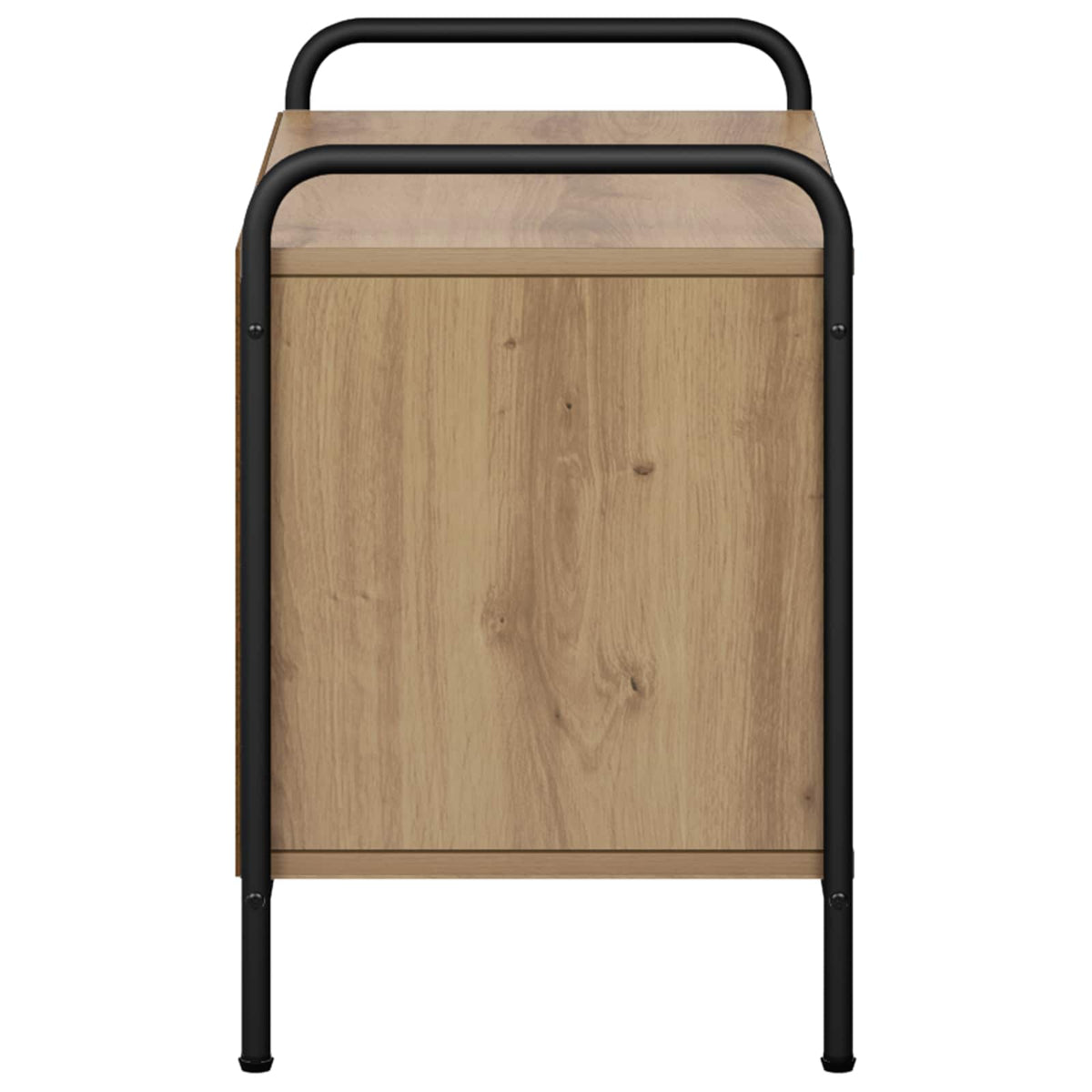 vidaXL Szafka pod telewizor 67,5 x 33 x 50 cm Dąb artisan