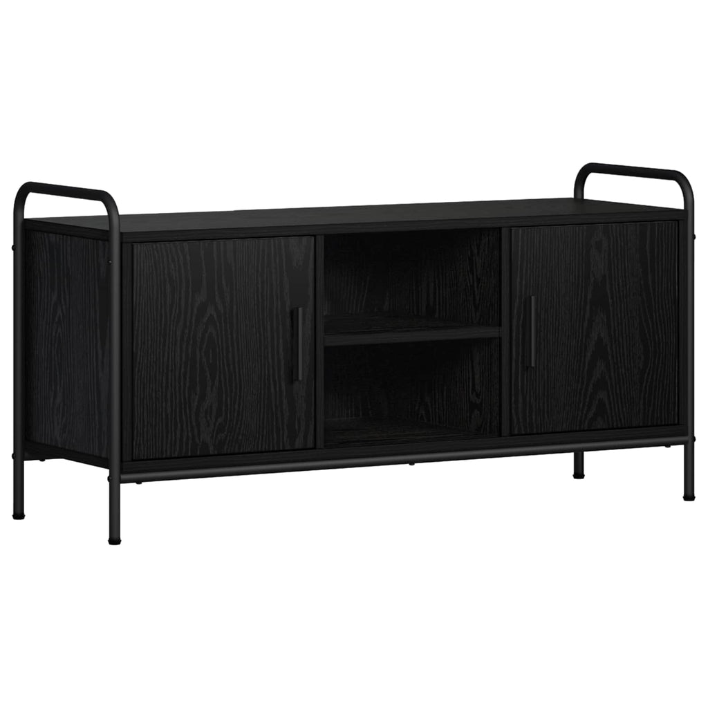 vidaXL Szafka pod telewizor 99 x 33 x 50 cm Czarny dąb