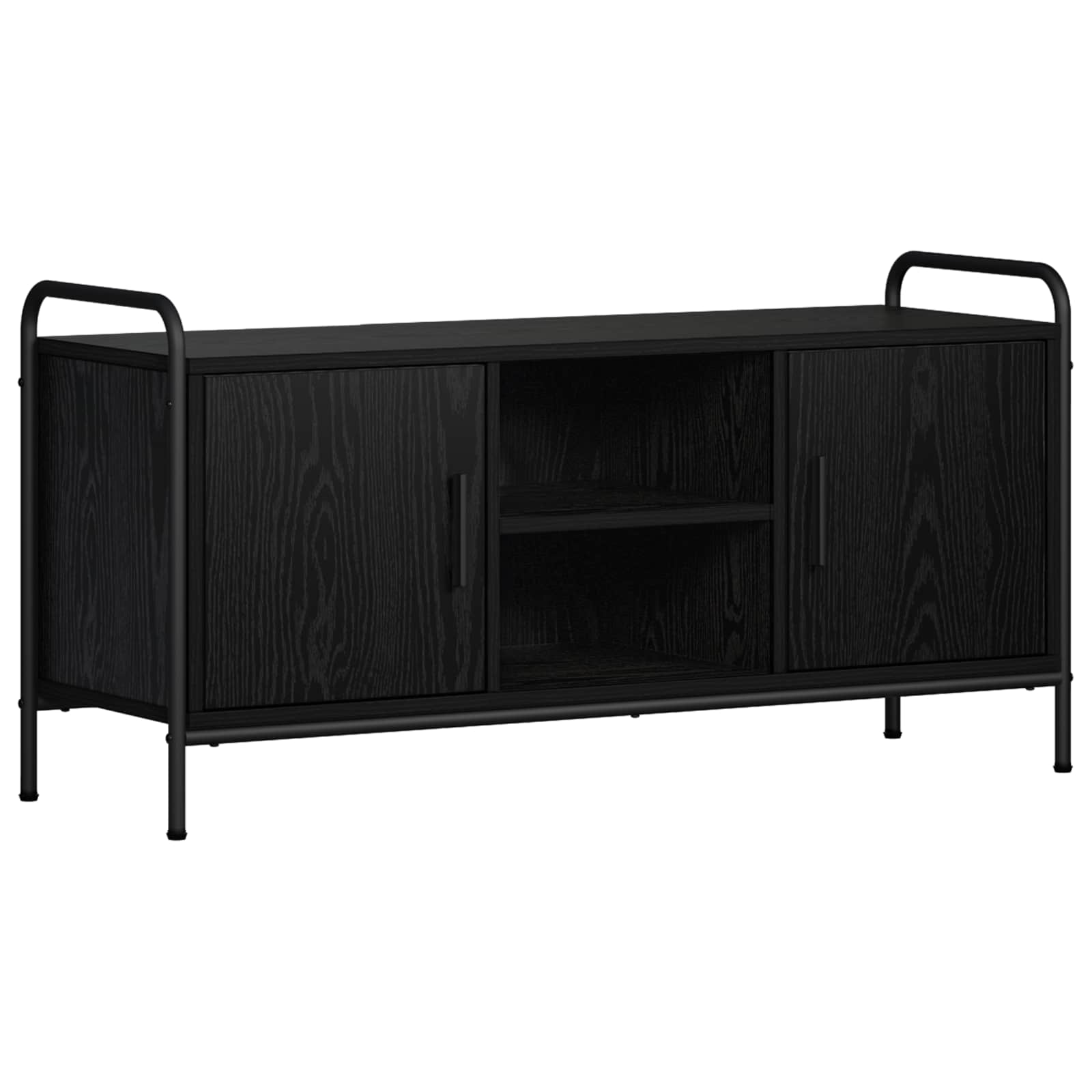vidaXL Szafka pod telewizor 99 x 33 x 50 cm Czarny dąb