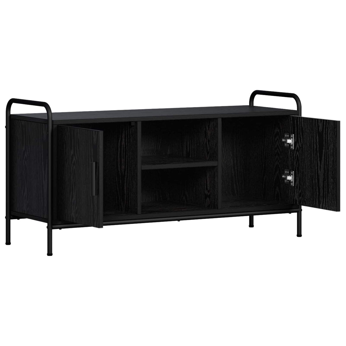 vidaXL Szafka pod telewizor 99 x 33 x 50 cm Czarny dąb