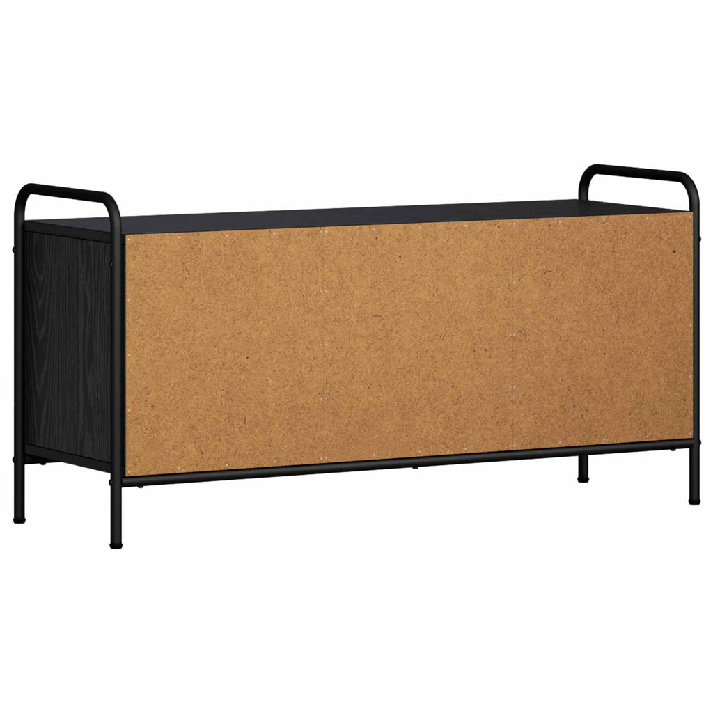 vidaXL Szafka pod telewizor 99 x 33 x 50 cm Czarny dąb