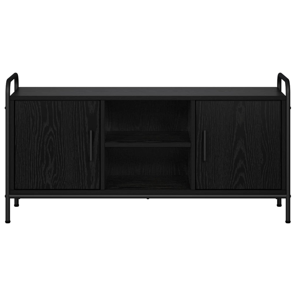 vidaXL Szafka pod telewizor 99 x 33 x 50 cm Czarny dąb