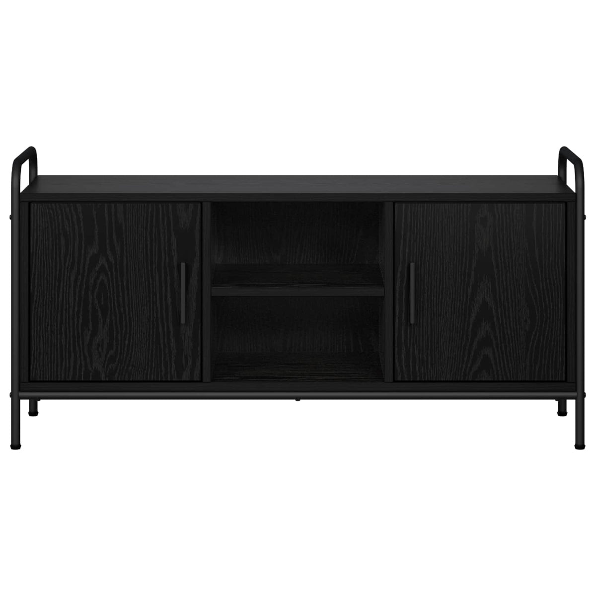 vidaXL Szafka pod telewizor 99 x 33 x 50 cm Czarny dąb