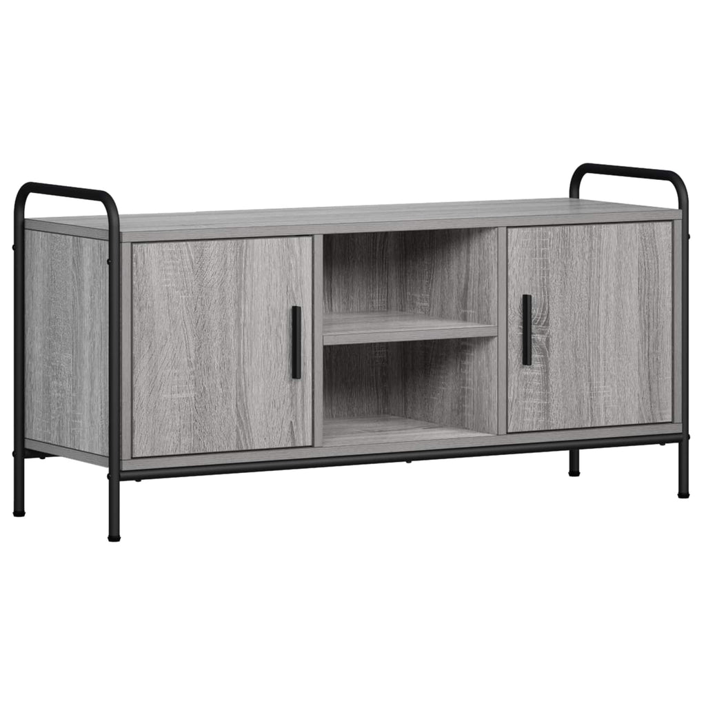 vidaXL Szafka pod telewizor 99 x 33 x 50 cm Szary Sonoma