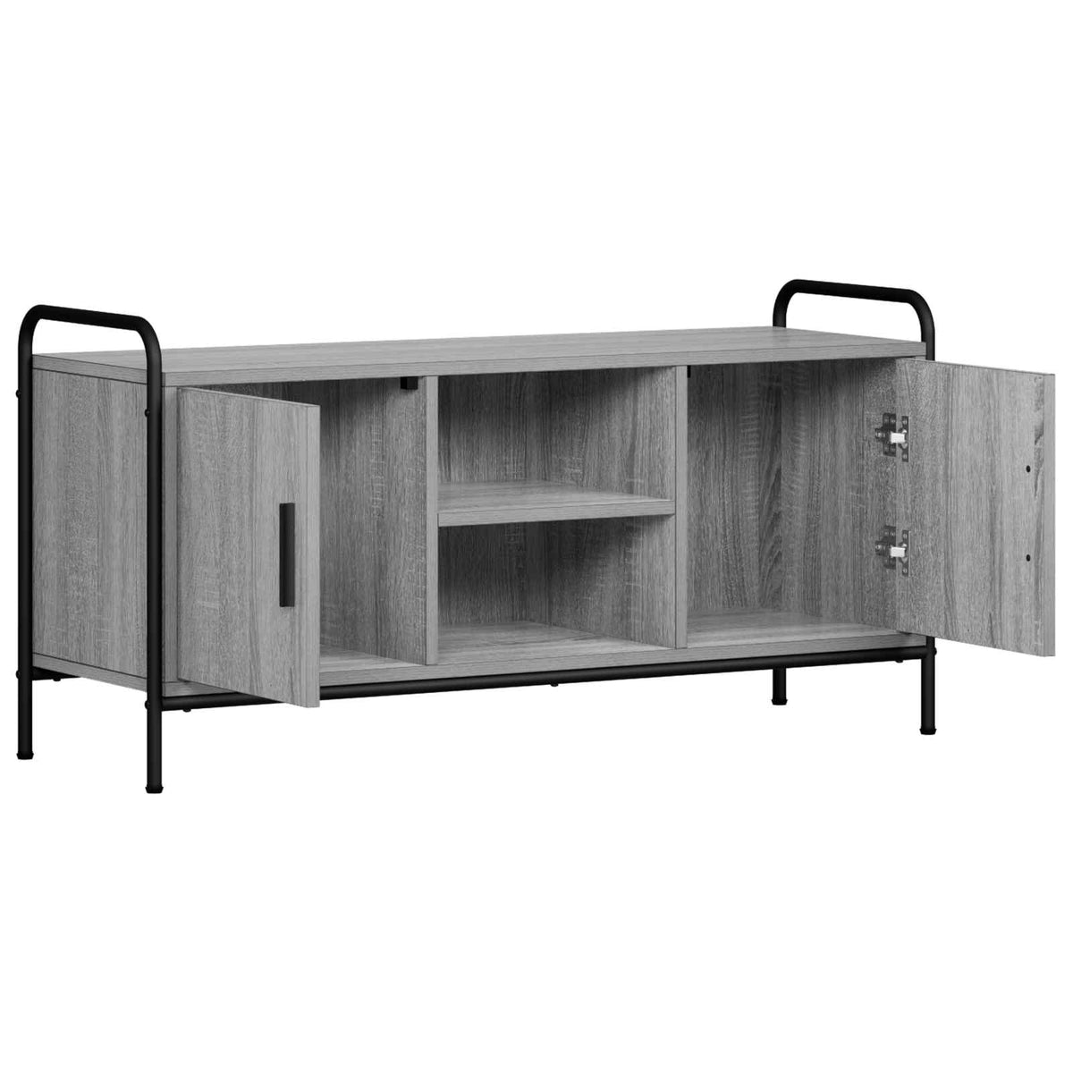 vidaXL Szafka pod telewizor 99 x 33 x 50 cm Szary Sonoma