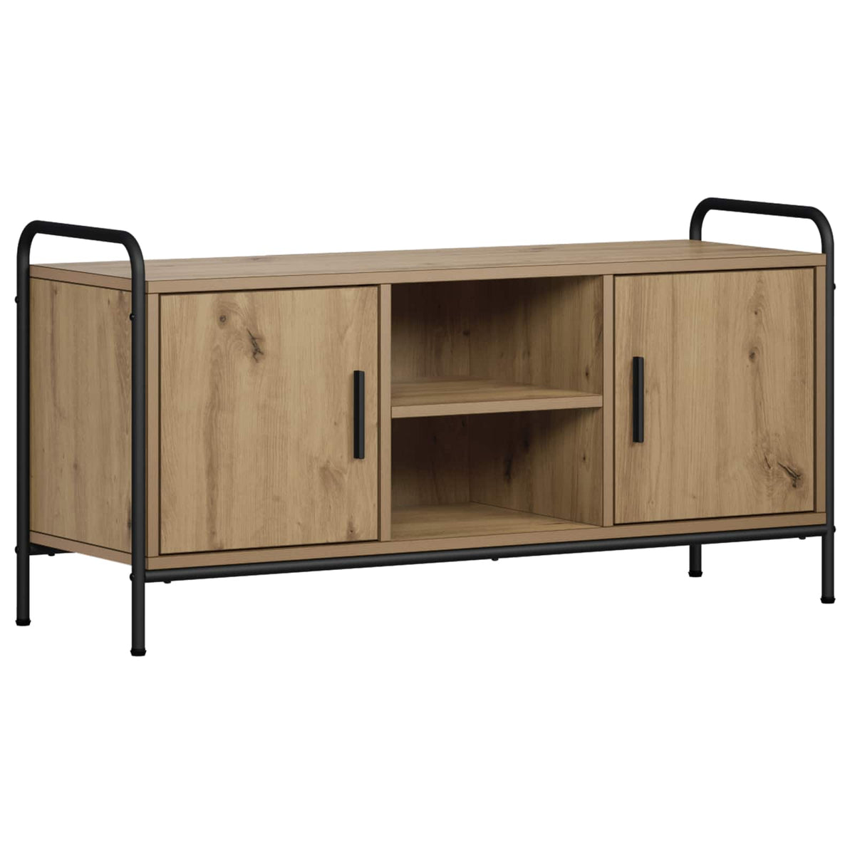 vidaXL Szafka pod telewizor 99 x 33 x 50 cm Dąb artisan