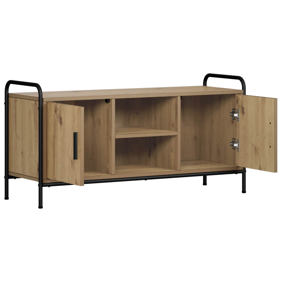 vidaXL Szafka pod telewizor 99 x 33 x 50 cm Dąb artisan
