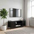 vidaXL Szafka pod telewizor 119 x 33 x 50 cm Czarny dąb