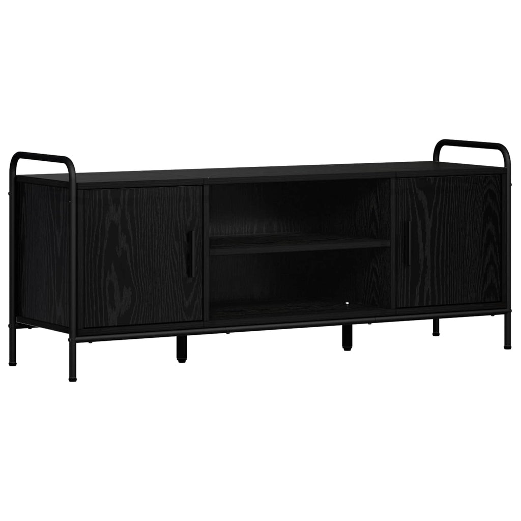 vidaXL Szafka pod telewizor 119 x 33 x 50 cm Czarny dąb