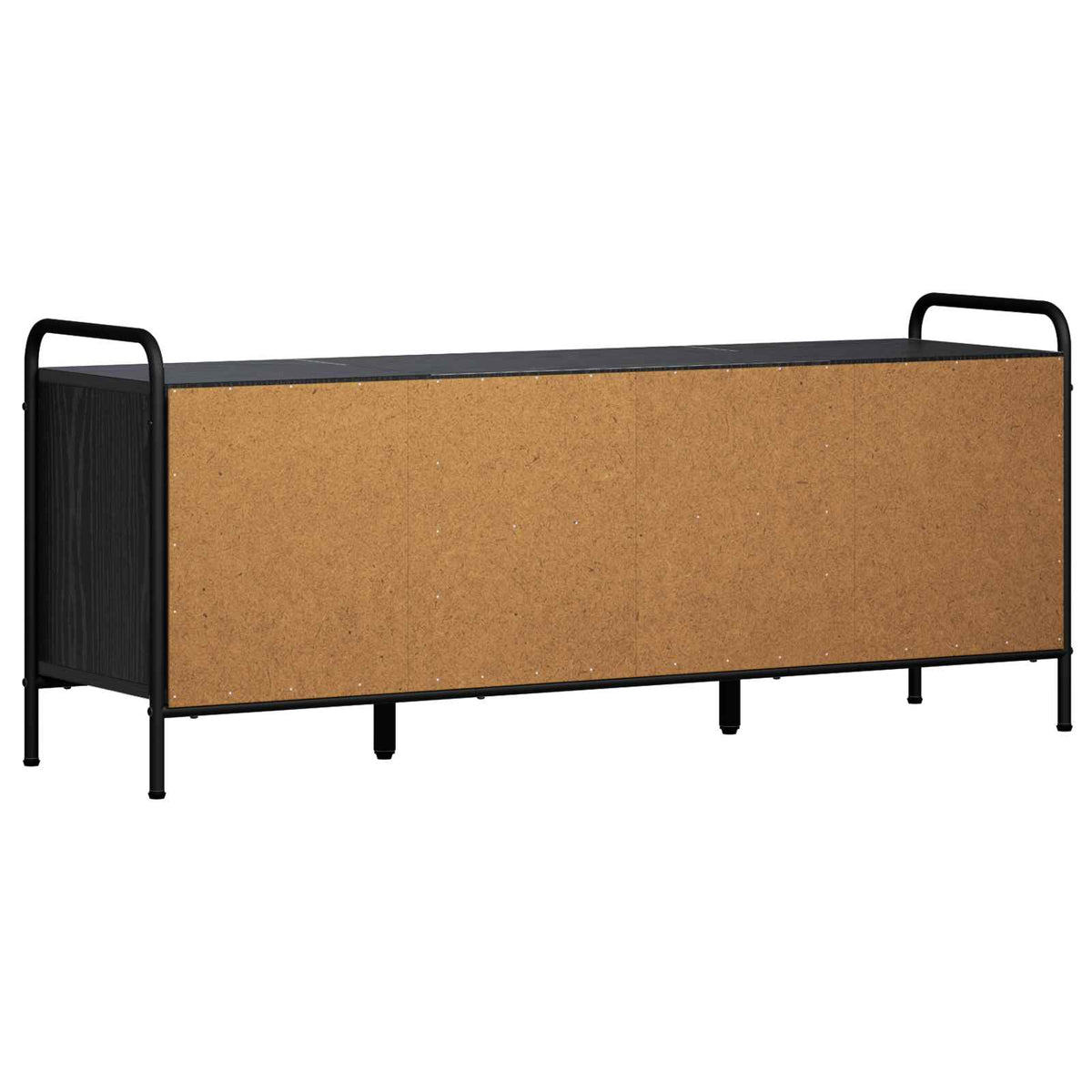 vidaXL Szafka pod telewizor 119 x 33 x 50 cm Czarny dąb