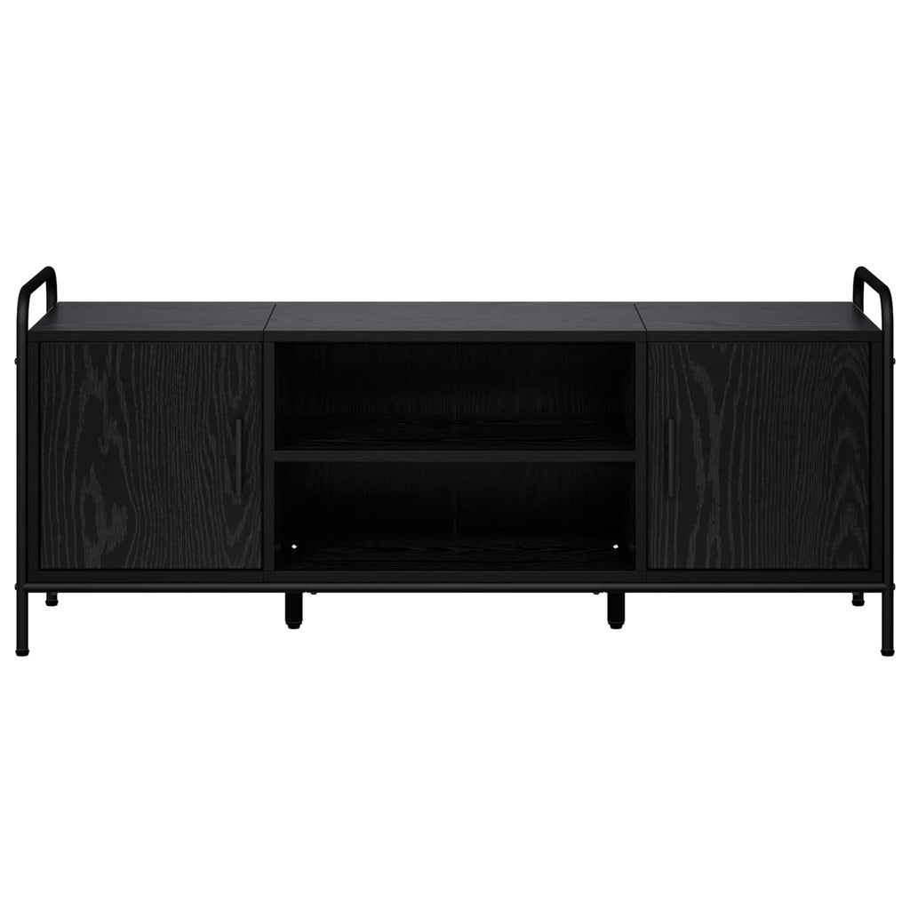 vidaXL Szafka pod telewizor 119 x 33 x 50 cm Czarny dąb