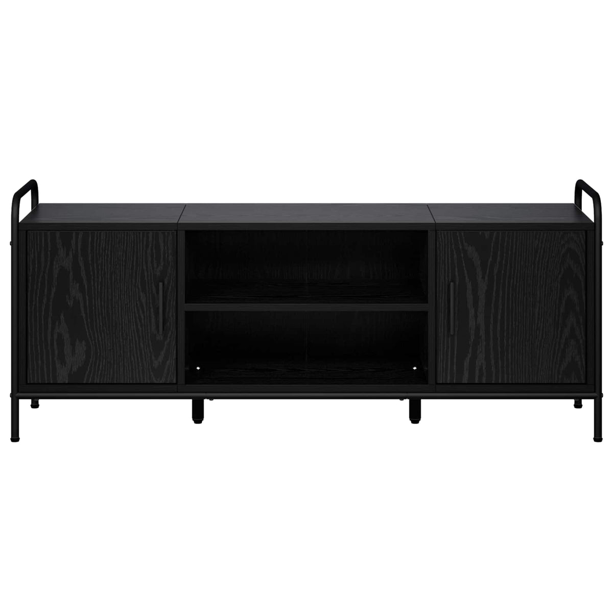 vidaXL Szafka pod telewizor 119 x 33 x 50 cm Czarny dąb