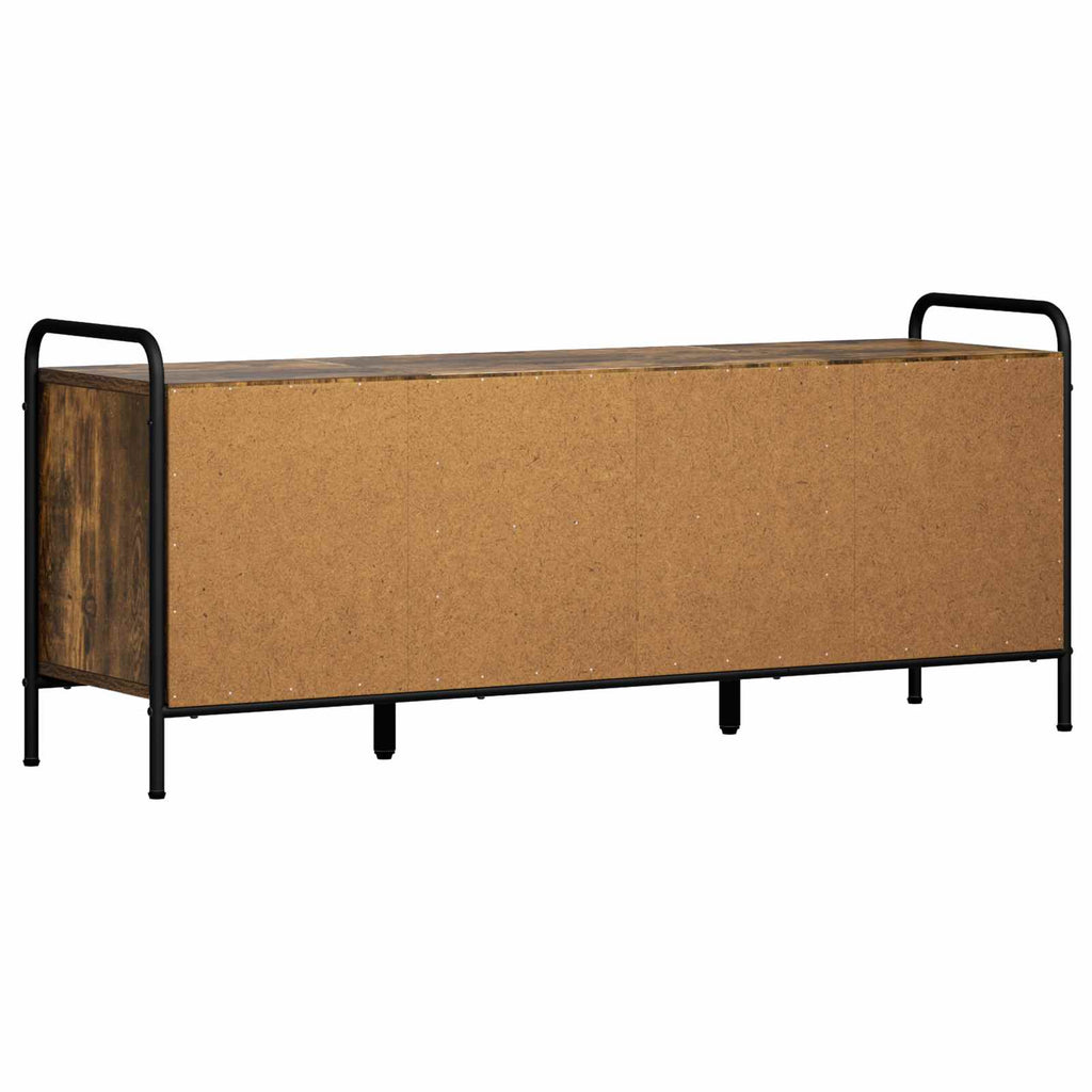 vidaXL Szafka pod telewizor 119 x 33 x 50 cm Dąb wędzony