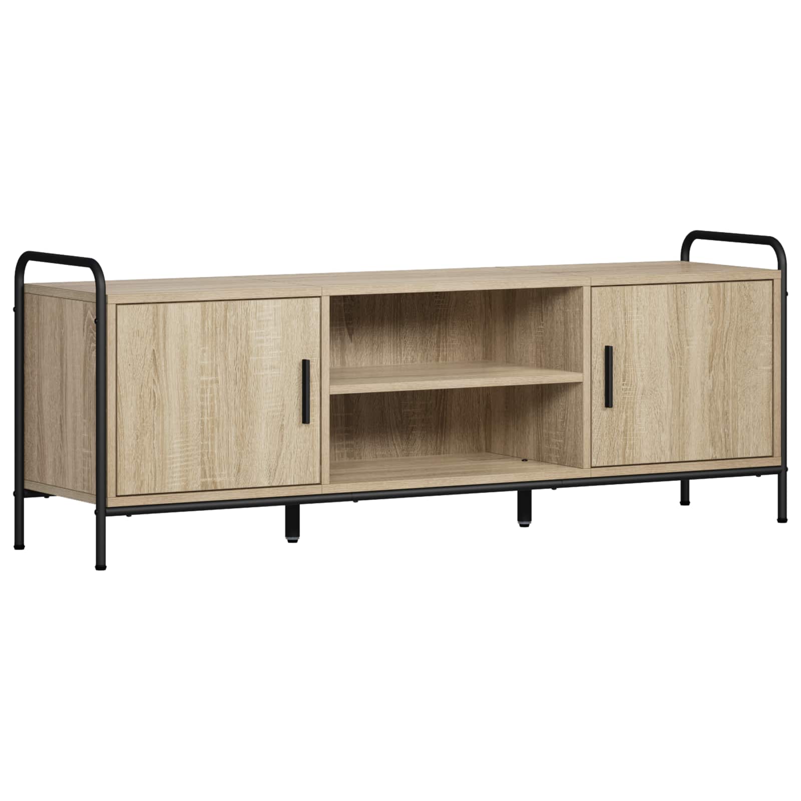 vidaXL Szafka pod telewizor 133 x 33 x 50 cm dąb Sonoma