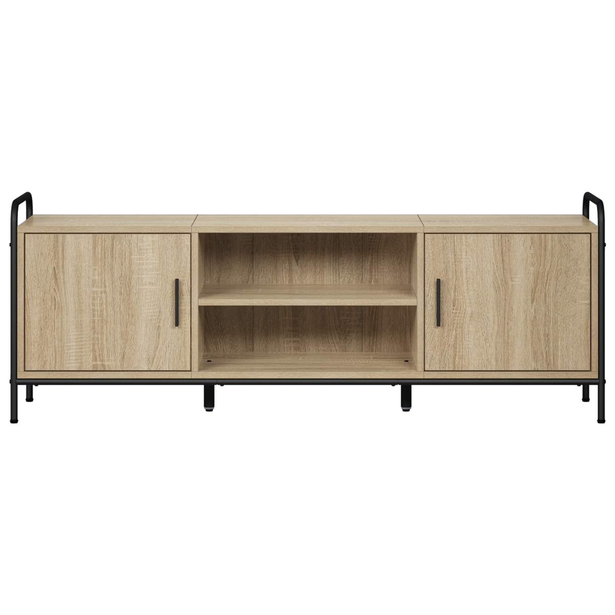 vidaXL Szafka pod telewizor 133 x 33 x 50 cm dąb Sonoma
