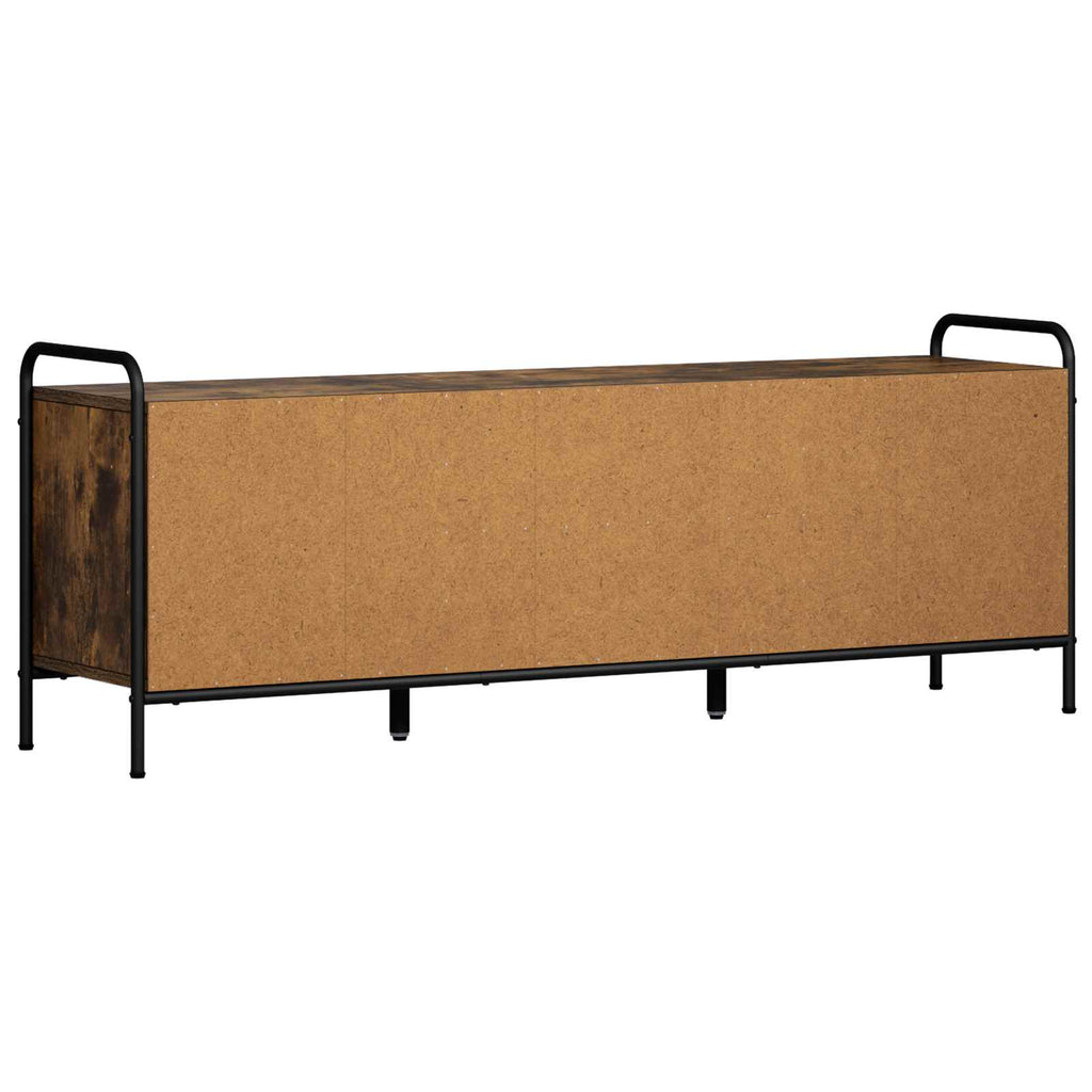 vidaXL Szafka pod telewizor 133 x 33 x 50 cm Dąb wędzony
