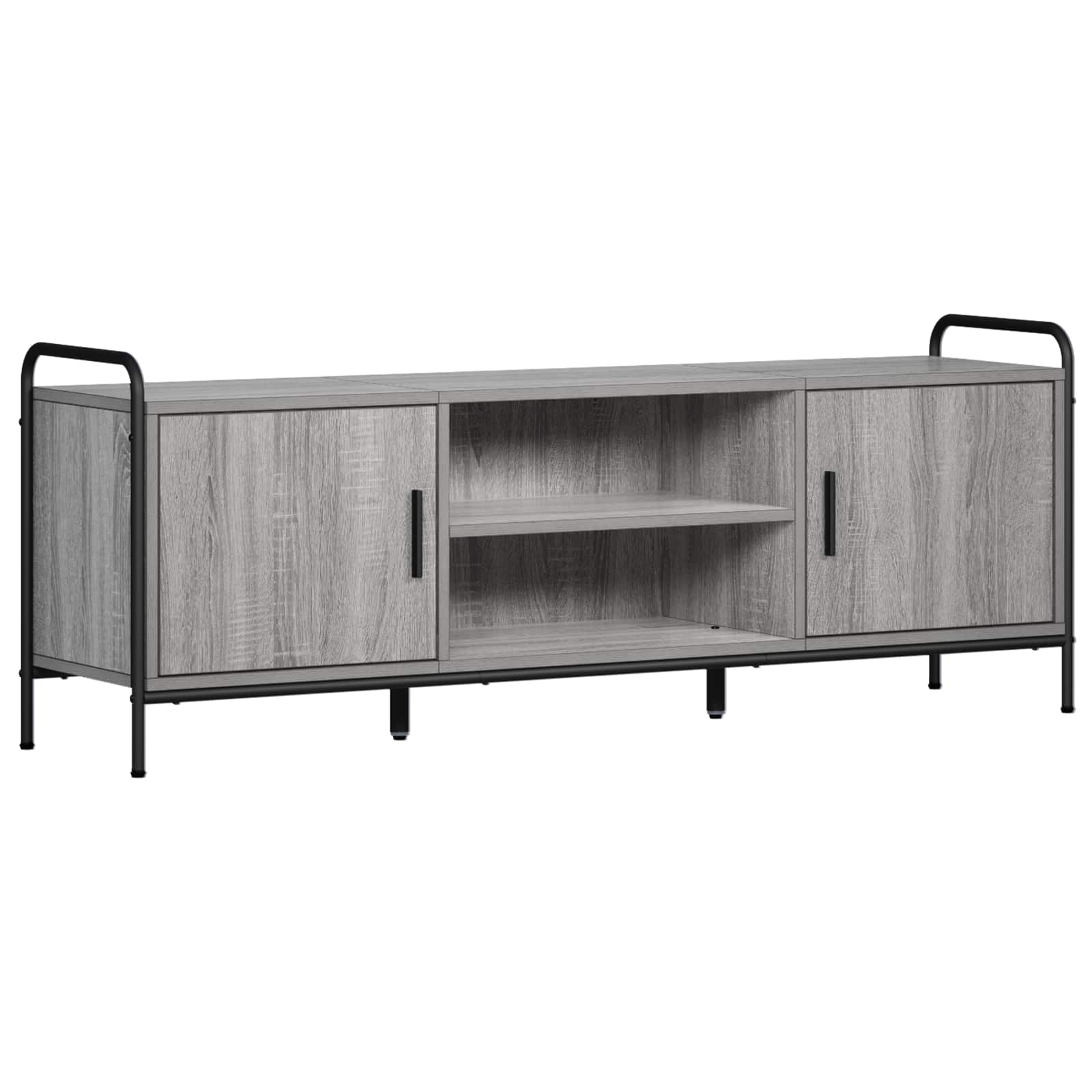 vidaXL Szafka pod telewizor 133 x 33 x 50 cm Szary Sonoma