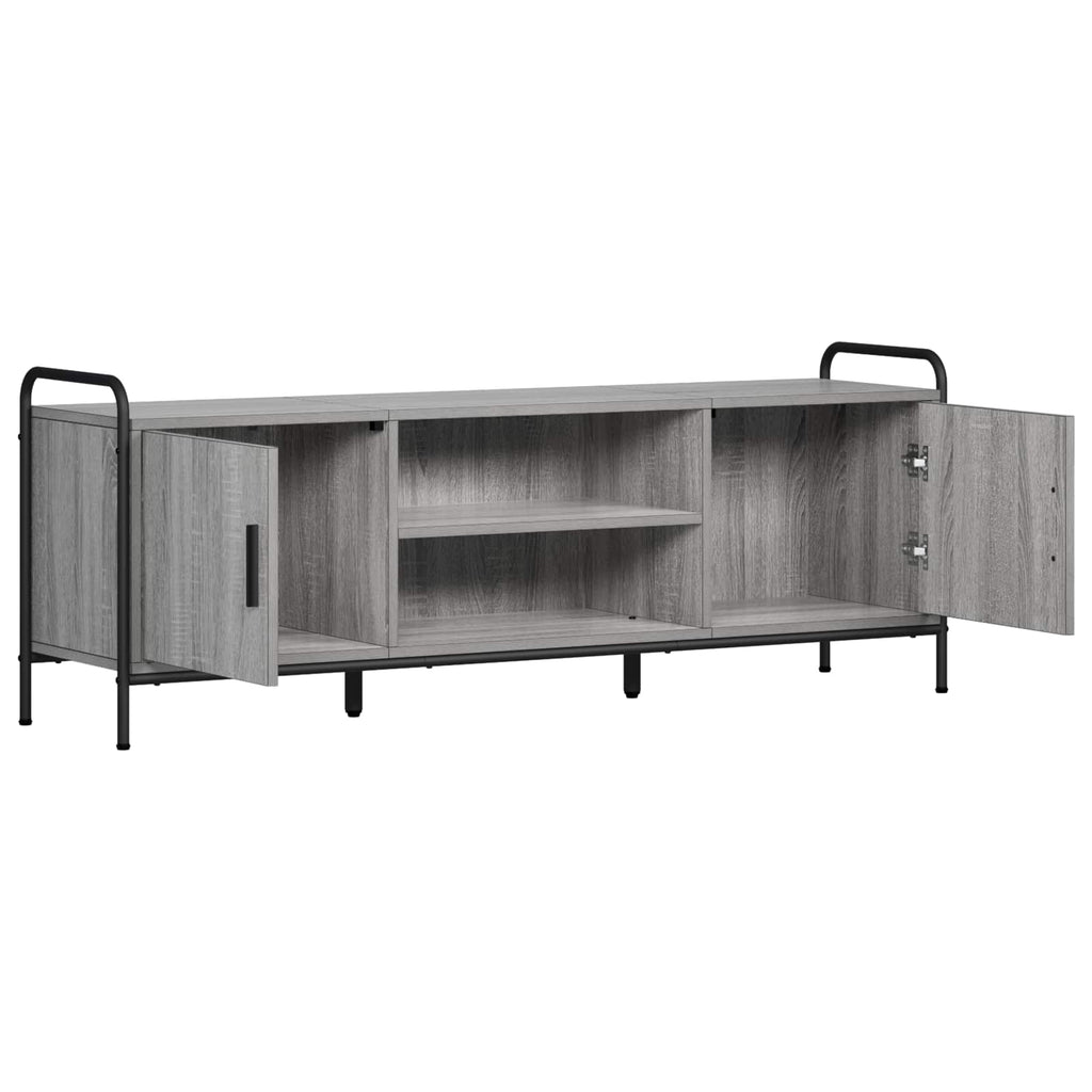 vidaXL Szafka pod telewizor 133 x 33 x 50 cm Szary Sonoma