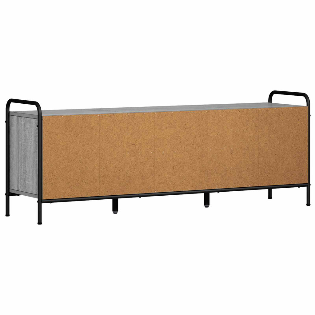 vidaXL Szafka pod telewizor 133 x 33 x 50 cm Szary Sonoma