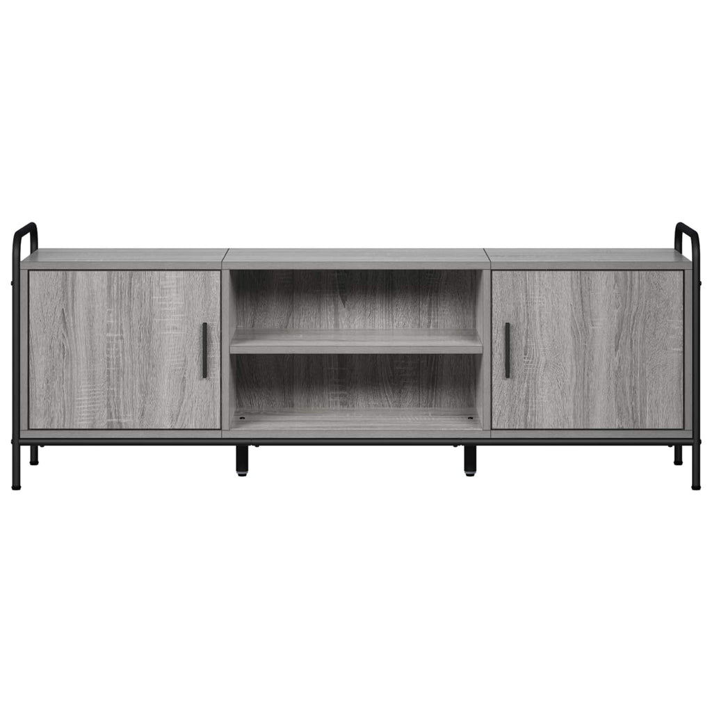 vidaXL Szafka pod telewizor 133 x 33 x 50 cm Szary Sonoma