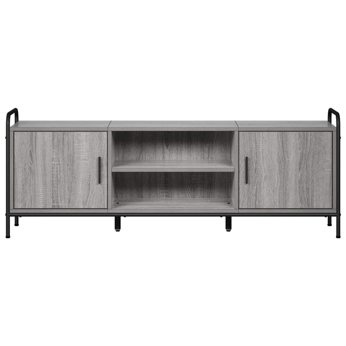 vidaXL Szafka pod telewizor 133 x 33 x 50 cm Szary Sonoma