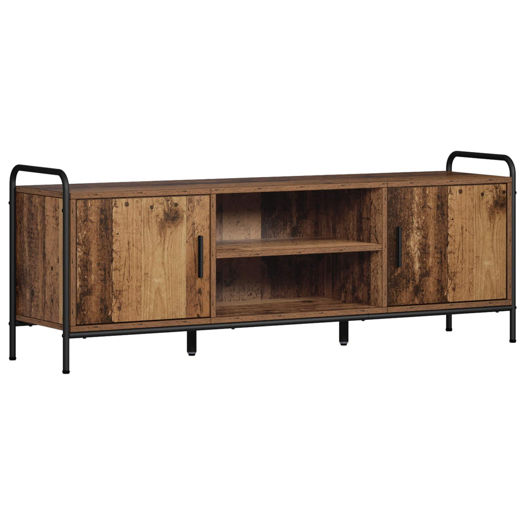 vidaXL Szafka pod telewizor 133 x 33 x 50 cm Stare drewno