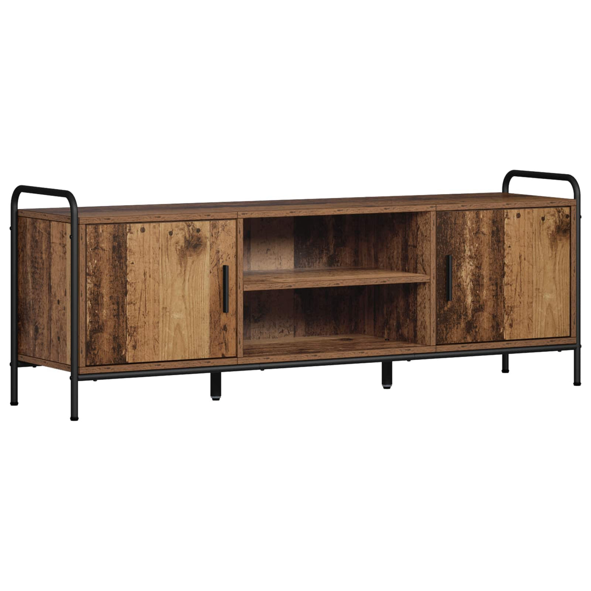 vidaXL Szafka pod telewizor 133 x 33 x 50 cm Stare drewno