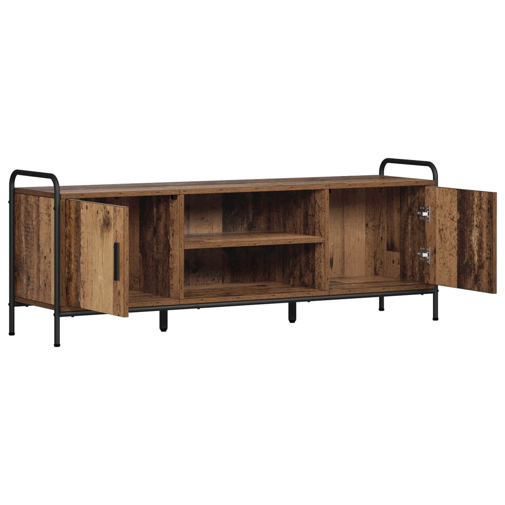 vidaXL Szafka pod telewizor 133 x 33 x 50 cm Stare drewno