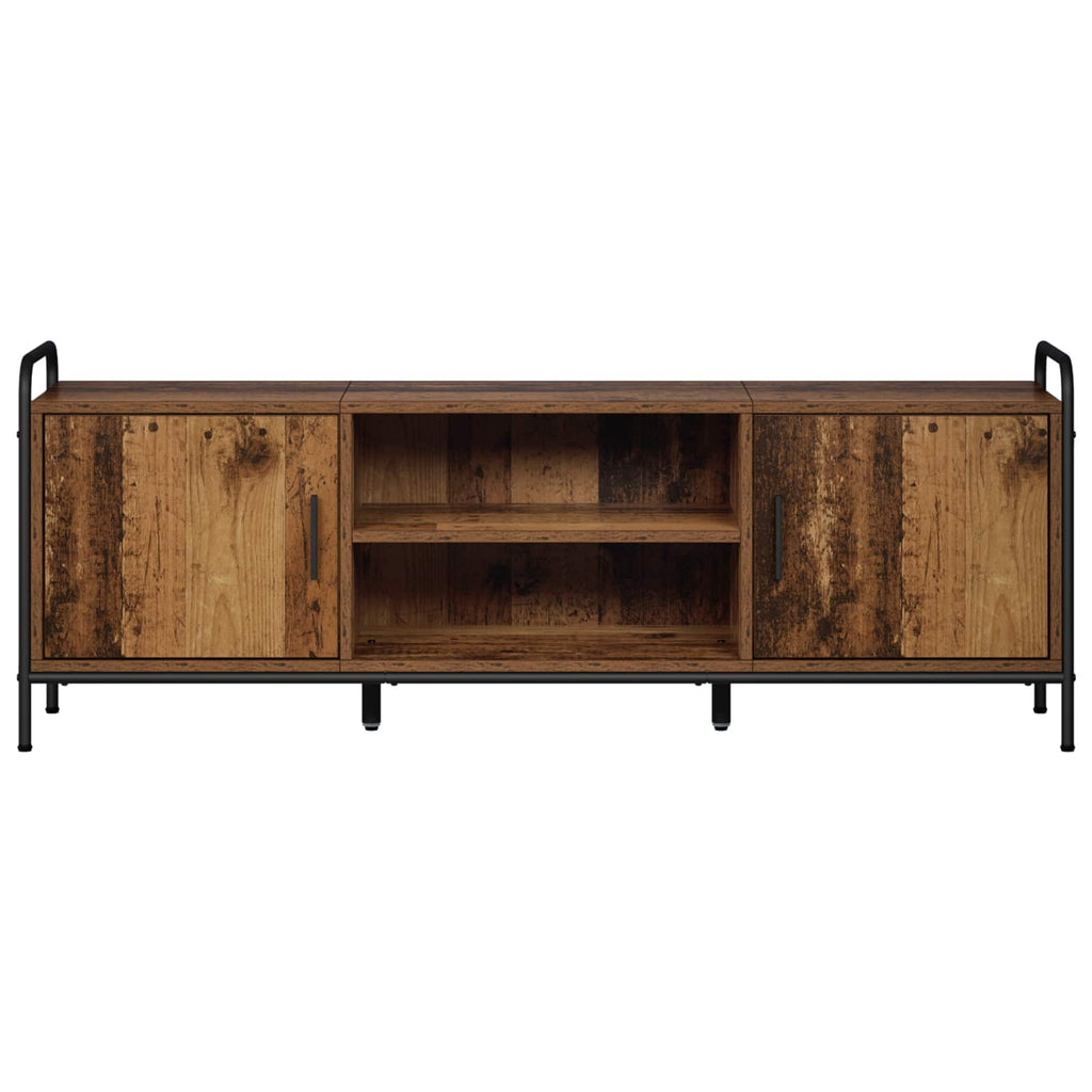 vidaXL Szafka pod telewizor 133 x 33 x 50 cm Stare drewno
