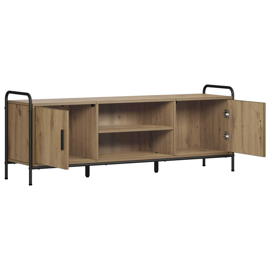 vidaXL Szafka pod telewizor 133 x 33 x 50 cm Dąb artisan
