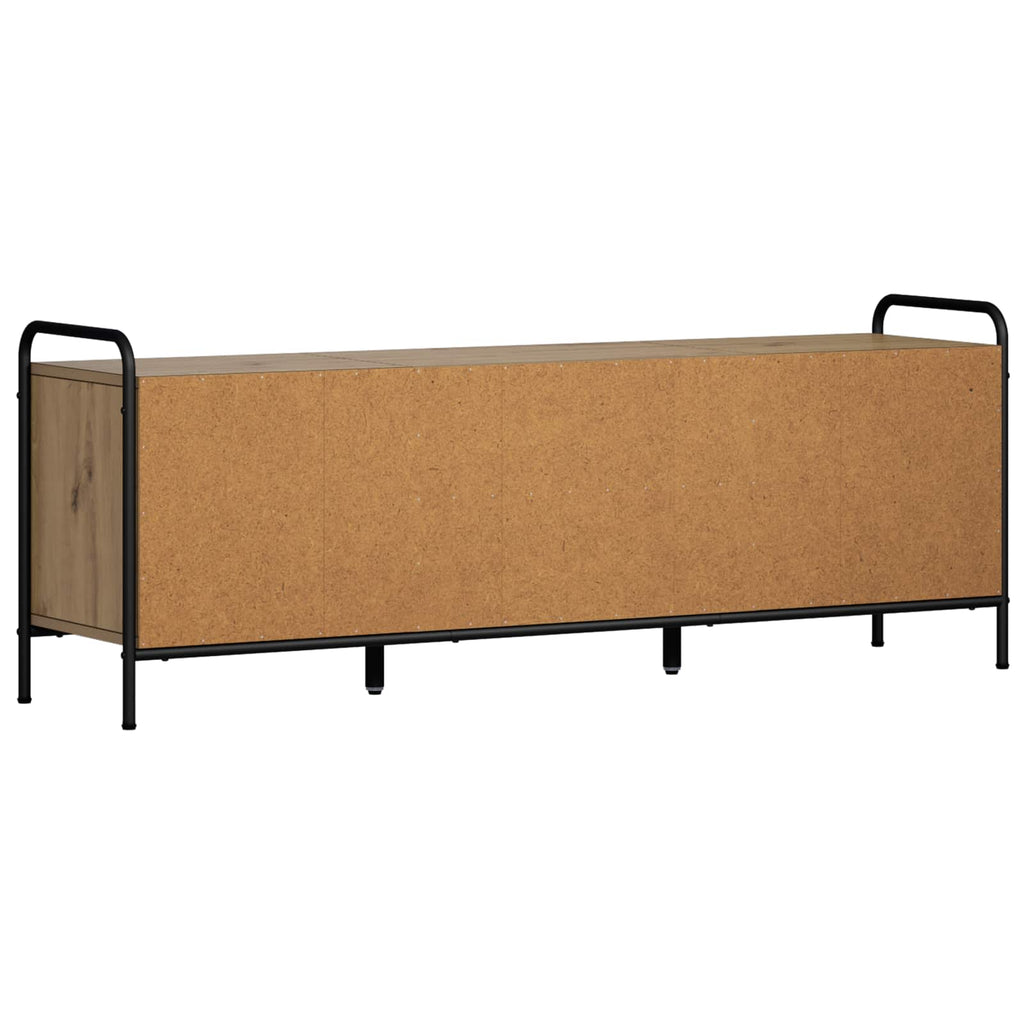 vidaXL Szafka pod telewizor 133 x 33 x 50 cm Dąb artisan