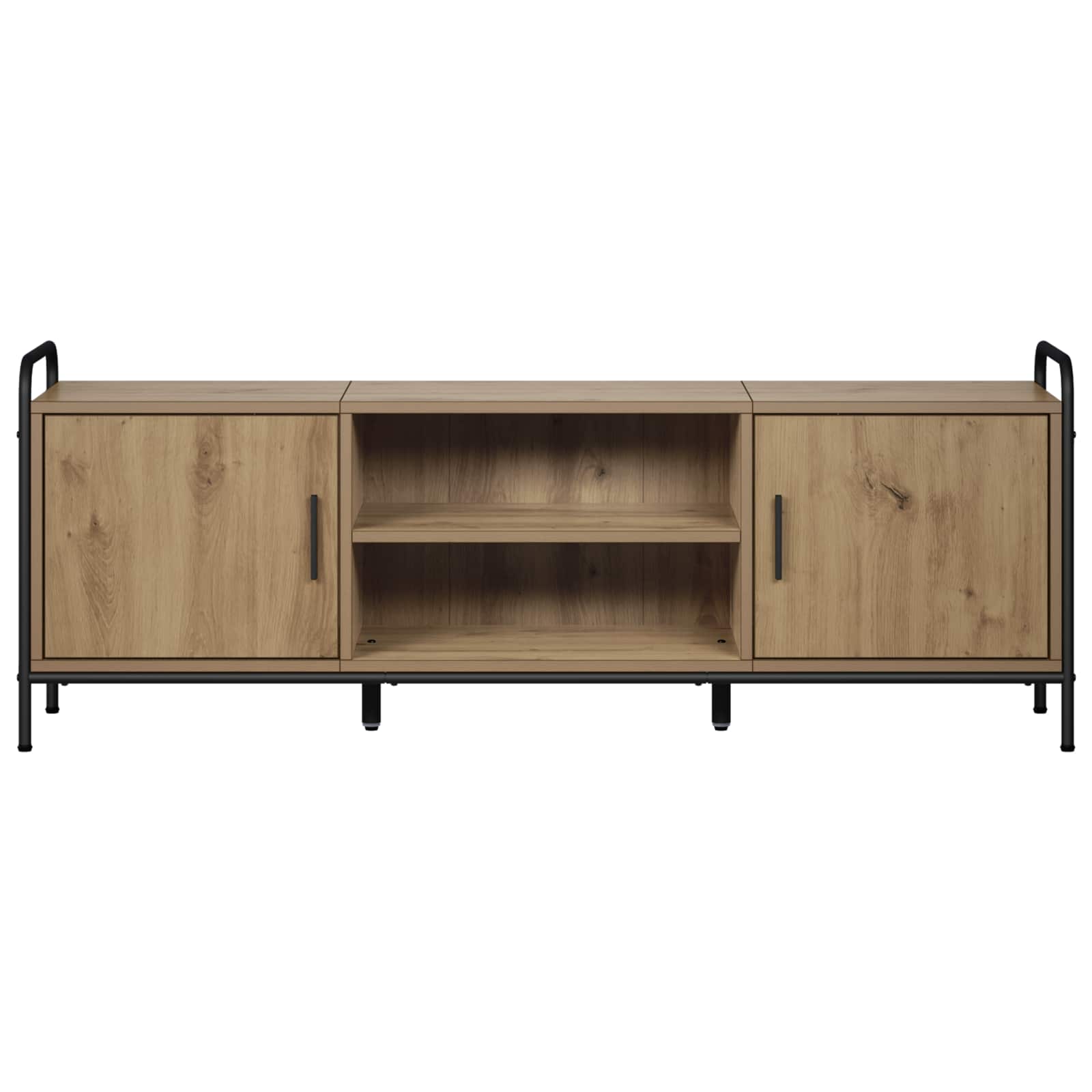 vidaXL Szafka pod telewizor 133 x 33 x 50 cm Dąb artisan