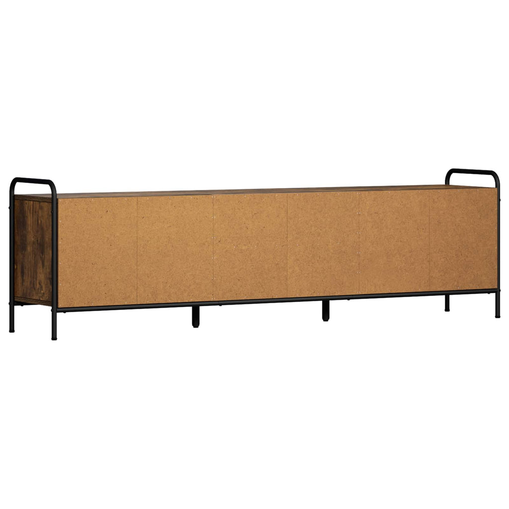 vidaXL Szafka pod telewizor 167,5 x 33 x 50 cm Dąb wędzony
